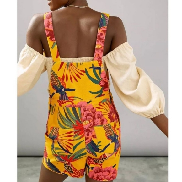 Farm Rio Sabrina Short Overalls - Picture 4 of 9